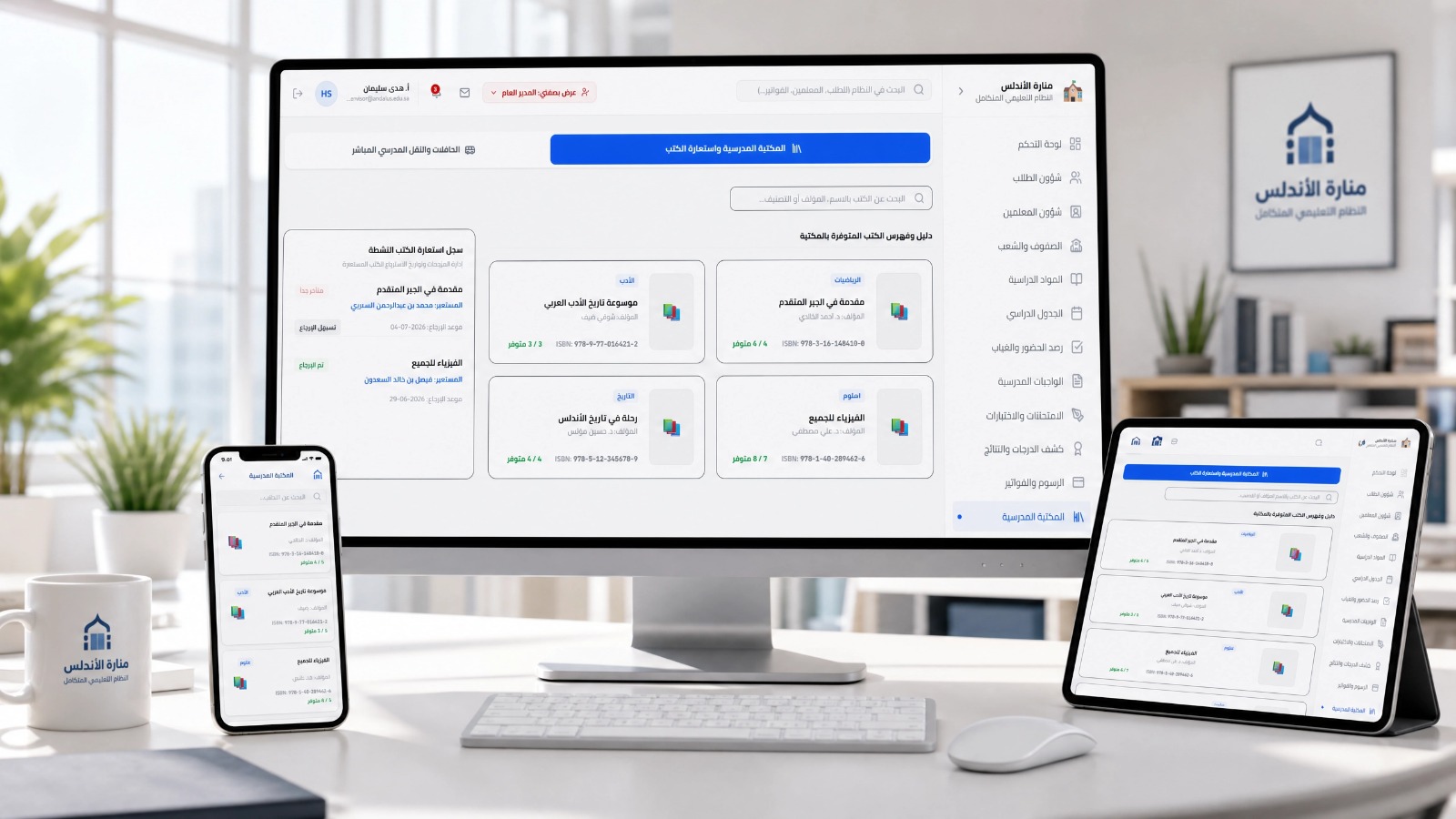 Manara Al Andalus School Management System